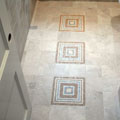 Mosaic Tile Floor Insert
